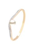 NAEMI Armband goud / transparant / wit
