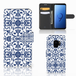 B2Ctelecom Samsung Galaxy S9 Hoesje Flower Blue