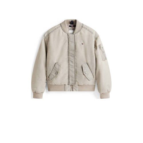 Tommy Hilfiger bomberjack herfst winter beige