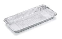 Weber Opvangbakjes Set | 10x Extra Grote Wegwerp Opvangbakjes | Gemaakt Van Stevig Aluminium | Met Gemak De Barbecue Reinigen En Bijgerechten Voorbereiden |21,6 cm x 41,9 cm | (6454)