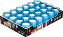 Spaas Refill kaars Licht Blauw 24 Stuks