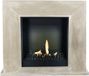 Xaralyn Bio-ethanol haard - Nero BCL-SWP - wit gepolijst natuursteen - 3 KW verwarming