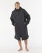 Rip Curl 2025 Surf Series Poncho d'hiver - Noir / Blanc