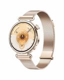 HUAWEI WATCH GT 6 GPS 41mm Smartwatch, 1,32 inch AMOLED-scherm, Tot 14 dagen batterijduur, Pro-level functies voor wielrennen, compatibel met zowel iOS als Android,emotioneel welzijn, Goud