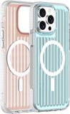 Coverzs Gradient MagSafe hoesje geschikt voor iPhone 16 Pro - Magsafe telefoonhoesje - Trendy kleurverloop