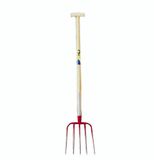 MM Eurotool Mestvork 5 Tanden Met 100 Centimeter Steel