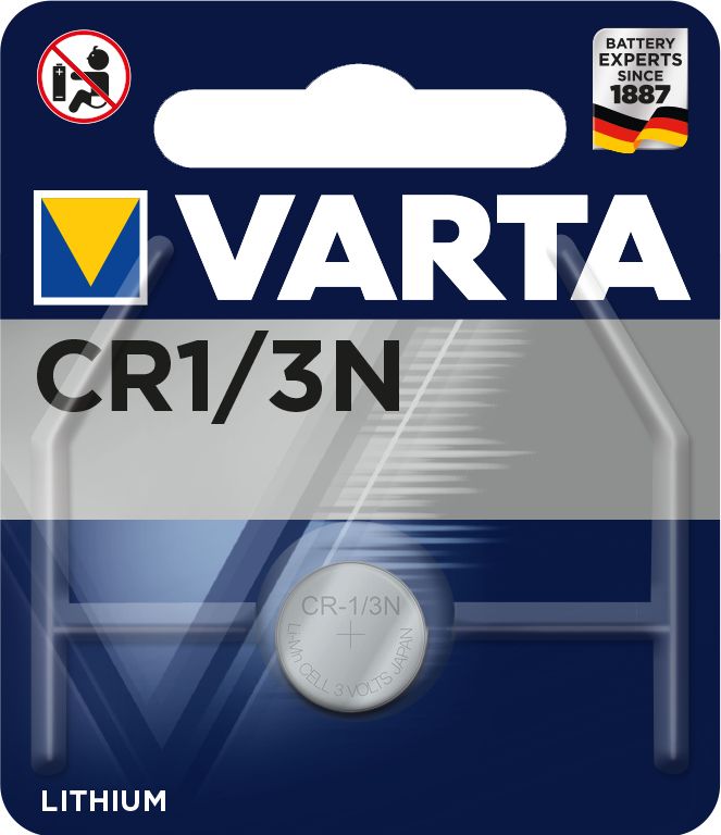 Varta CR1/3N Lithium Wegwerpbatterij - 3V - 170 mAh
