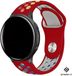 Strap-it Garmin Vivoactive 4 sport band - 45mm - rood/kleurrijk