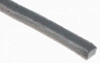 RS PRO Plakband van pvc, schuim, grijs, dikte 6 mm, 9 mm x 15 m