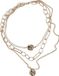 Urban Classics Ocean Layering Dames Halsketting - Goudkleurig