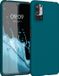 kwmobile telefoonhoesje geschikt voor Xiaomi Redmi Note 10 5G - Hoesje voor smartphone - Back cover in Caribisch blauw