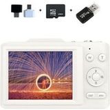 Aiorber Digitale camera 2,8" Smart Fixfokus 16x zoom 32 GB wit