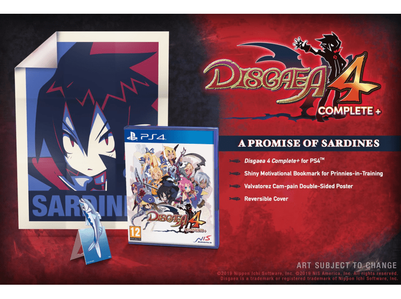 NIS America Disgaea 4 Complete A Promise of Sardines Edition PlayStation 4