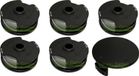 Parkside 5 bobines avec fil + capot pour Parkside PRT 300 50 550 A1 A3 A5 / TLP-01 coupe-bordure