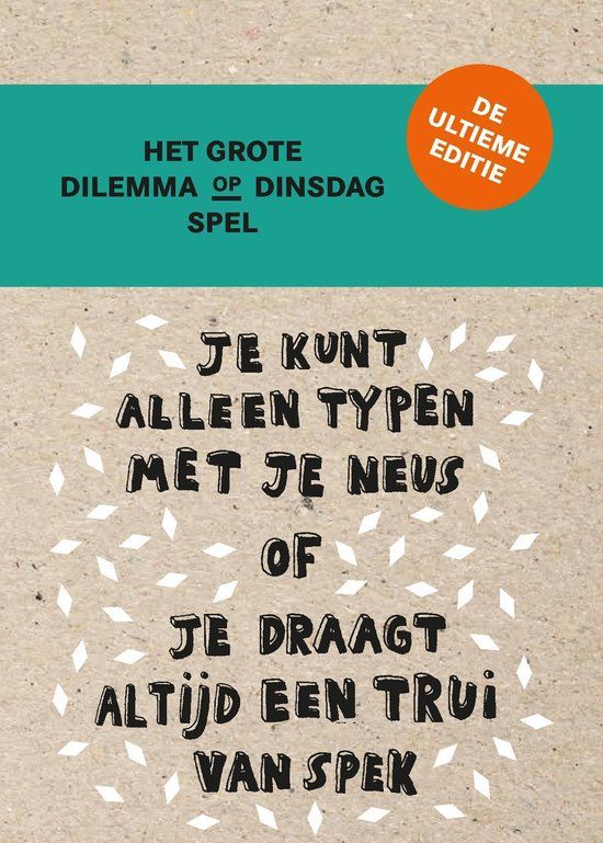 Het Grote Dilemma op Dinsdag-Spel: De Ultieme Editie