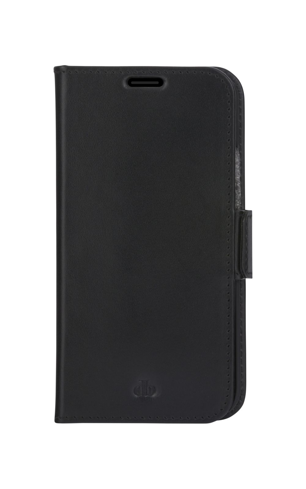 dbramante1928 Copenhagen Slim iPhone 13 Pro Wallet Case - Black Leather