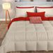 PETTI Artigiani Italiani Winterdekbed 160x260 cm Taupe Bordeaux