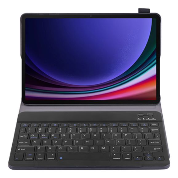 Just in Case Premium Samsung Galaxy Tab S9 / S9 FE Keyboard Case - Black