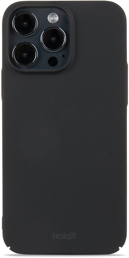 Holdit Slim Case geschikt voor Apple iPhone 14 Pro Max - Zwart