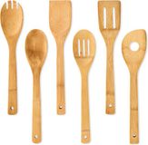 Klarstein Keukenaccessoires Kooklepels en Spatels Set van 6 Duurzaam Bamboe