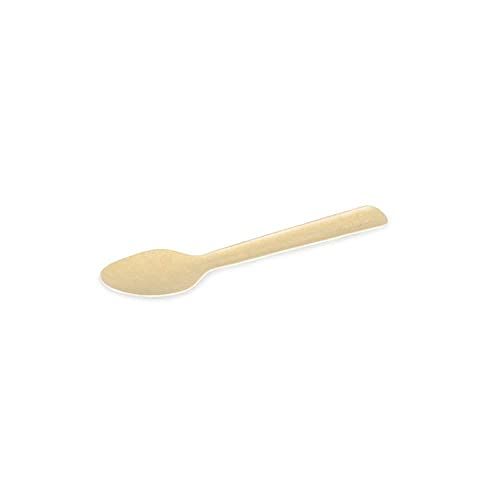 GREENBOX Papieren lepel, 11,5 cm, bruin, 100 stuks