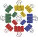 Westcott papierklem - assorti kleuren - 12 stuks