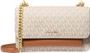 Michael Kors Claire Schoudertas Large Dames - Vanilla