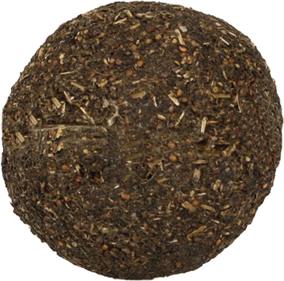 FLAMINGO Catnip Ball - Bruin - 5 cm