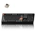 Keychron P6 Ultra 8K draadloos mechanisch toetsenbord van aluminium, 2,4 GHz/Bluetooth/bedraad RGB aangepast, hot-swappable zijden POM-schakelaar voor Mac Windows Linux - zwart