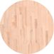 vidaXL Tafelblad rond Ø70x1,5 cm massief beukenhout