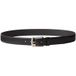 Calvin Klein Oval Buckle Shiny Belt Black/tumbled Deep Gold Taille: 75