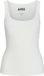 JJXX Top Jxsaga Str Sl Reversible Top Jrs No 12234140 Blanc De Blanc Dames Maat - XL