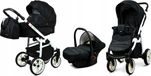 BabyLux® Color Lux | Set de poussette 3 en 1 | Onyx | Poussette combinée | Ensemble de poussette | Poussette + B
