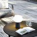Lindby Zelie Lampe de terrasse avec variateur - 1 lumière - Aluminium, plastique - H: 22 cm - blanc, noir