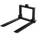 VEVOR Extension fourche Acier chariot élévateur 1000kg Capacité de charge CAT1/CAT2 Montage 78x61x25cm Transpalette 20kg Transpalette 3-points Attelage Convient à tous les véhicules de transport et d'expédition