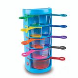 Learning Resources Rainbow Fraction Maatbekers Set van 9