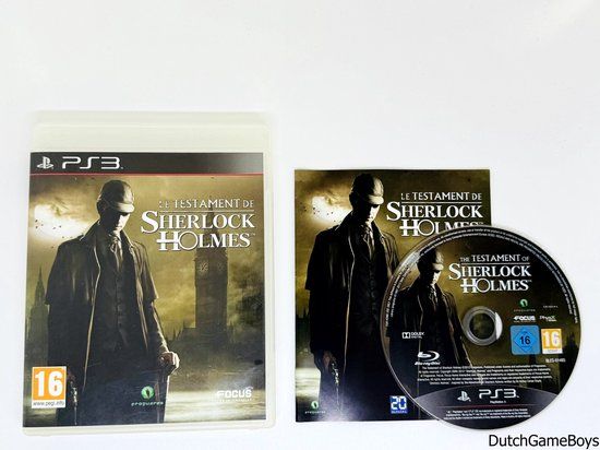 Sony Playstation Le Testament De Sherlock Holmes - PlayStation 3