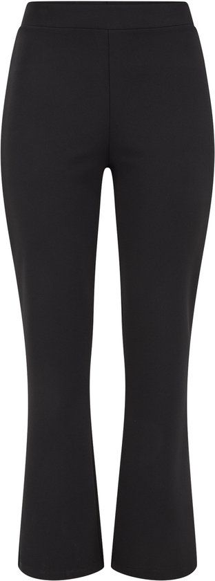 WE Fashion Dames Regular fit jersey broek - Curve