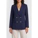 Guess by Marciano GUESS Sidney Blazer Navy Pinstripe White