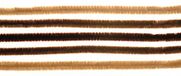 GLOREX Buigzame mix, meerdere kleuren, bruin, 30 x 8 x 1 cm