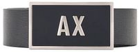 Armani Exchange Ceinture Cuir Noir Homme