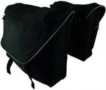 Beck Dubbele fietstas Sporty 30L Zwart