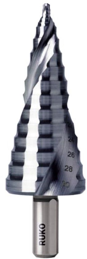 RUKO 101652P ULTIMATECUT HSS Getrapte boor 1 stuks 8 - 30 mm Gezamenlijke lengte 94.5 mm 1 stuk(s)