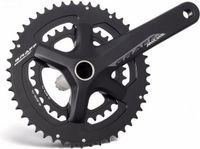 Miche Crankset GRAFF 172.5mm Double Zwart 11-speed