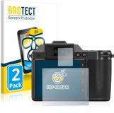 BROTECT - Screenprotector voor Fujifilm X-H2 - Folie Beschermfolie transparant 2 Stuks