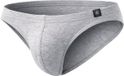 TOF Paris French Bikini Brief Heather-Grey - MAAT XXL - Heren Ondergoed - Slip voor Man - Mannen Brief
