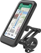 Realpower TourProtect universele telefoonhouder voor fiets, bromfiets of motor - Geschikt voor smartphones tot 6,7 inch - Spatwaterdicht - Navigatiehouder voor fiets - zwart