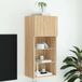 Prolenta Maison Exclusive - TV-meubel met LED-verlichting, Sonoma-eikenhout, 40,5 x 30 x 90 cm
