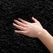 Safavieh Shaggy tapijt, SG151, geweven polypropyleen, zwart, 90 x 150 cm
