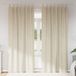 vidaXL Gordijnen 2 stuks Crèmekleurig 140 x 225 cm fluweel